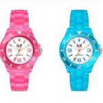 MODA COLOR BLOCK COM RELÓGIOS NEON DA ICE-WATCH