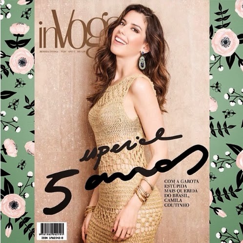 Camila Coutinho capa da revista inVoga