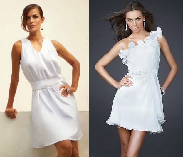 vestidos brancos elegantes