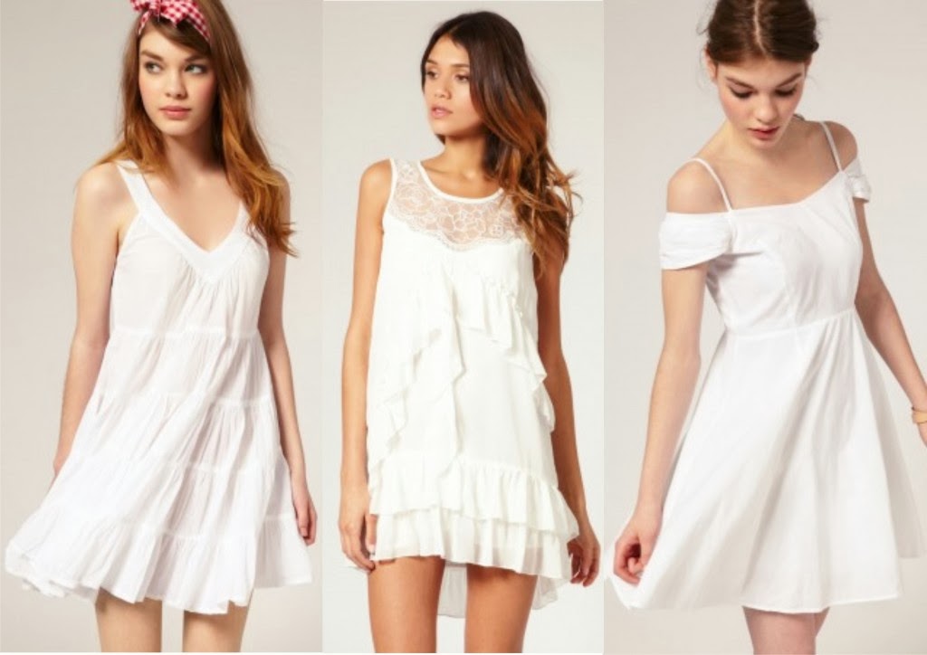 vestidos brancos shape larguinho