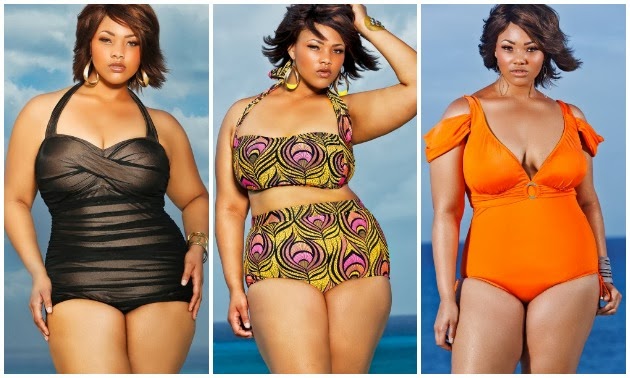 Moda praia para mulheres gordas