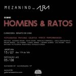 Exposição Homens e Ratos – Mezanino na Galeria Aura Arte – 15/7
