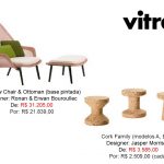 Vitra liquida peças assinadas por renomados designers