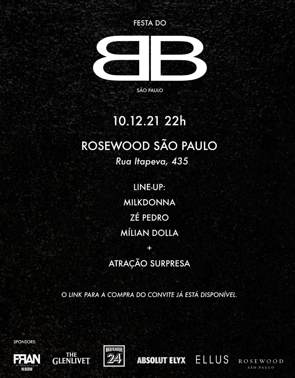 convite festa BB Beto Pacheco